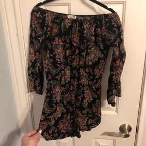 Paisley romper size small